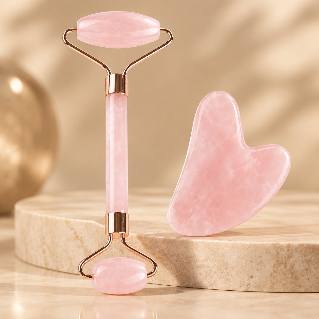 Natural Jade Roller Face Gua Sha Natural Stone Body Neck Massager Acupoint Eye Care Spa Massage Tools Massage Visage Lifting