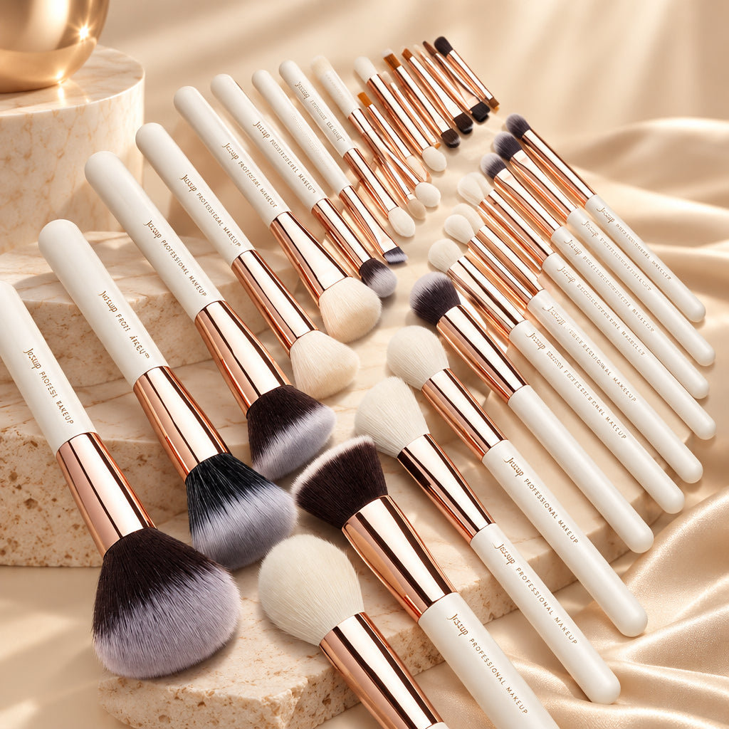 Professional Makeup Brushes Set,25Pcs Makeup Brush Foundation Powder Eyeshadow Liner Highlighter Make up Tools Kit T215