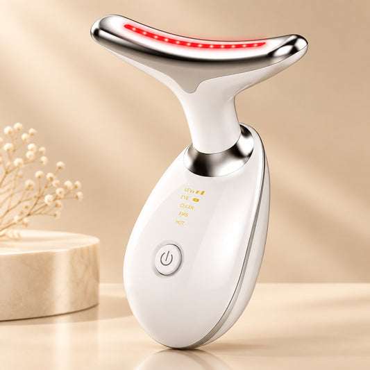 Facial Massager for Skin Care | Double Chin Treatment | 7 Color Modes | Face Sculpting Tool | Thermal, Vibration, Microcurrent | USPS/UPS Tracking (US Shipping Only)